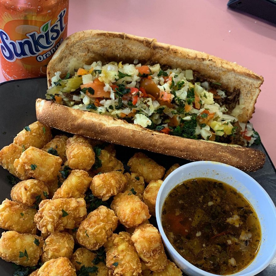 Phat Beef with Tater Tots